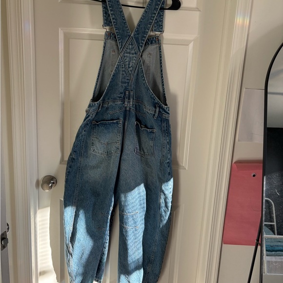 We The Free Good Luck Barrel Overalls - Picture 3 of 5